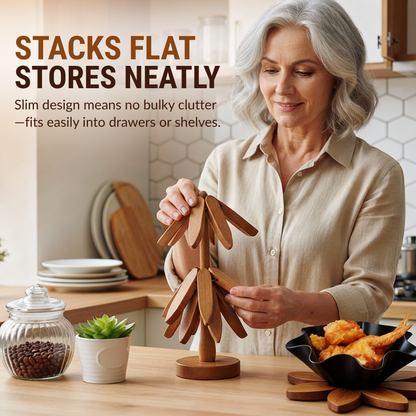 Waldrift™ – Wooden Trivet Pads (50% Off)