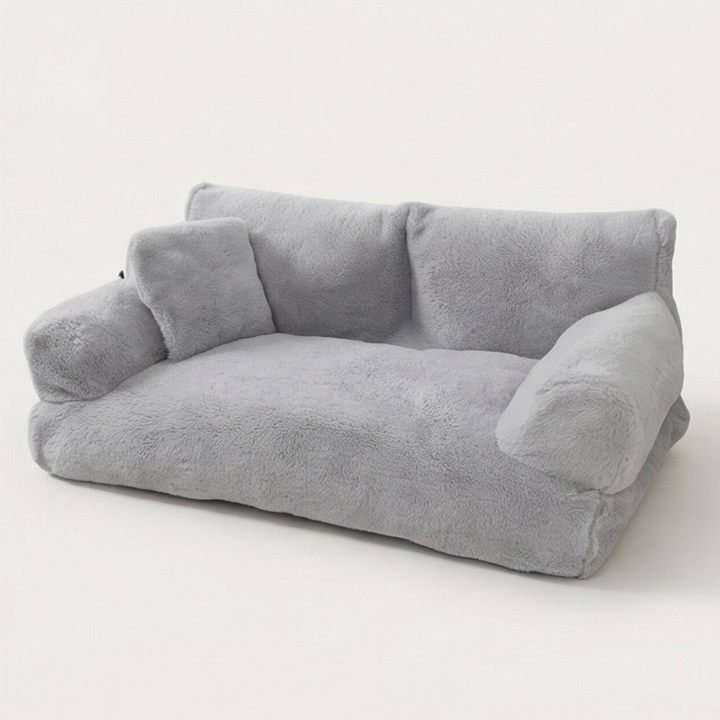 Pawluna – Plush Pet Sofa with Washable Cover