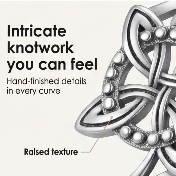 Keltara – Celtic Witches Protection Knot Ring