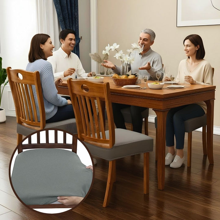Coverelle – Stretch Chair Covers for Daily Protection (Set of 4)