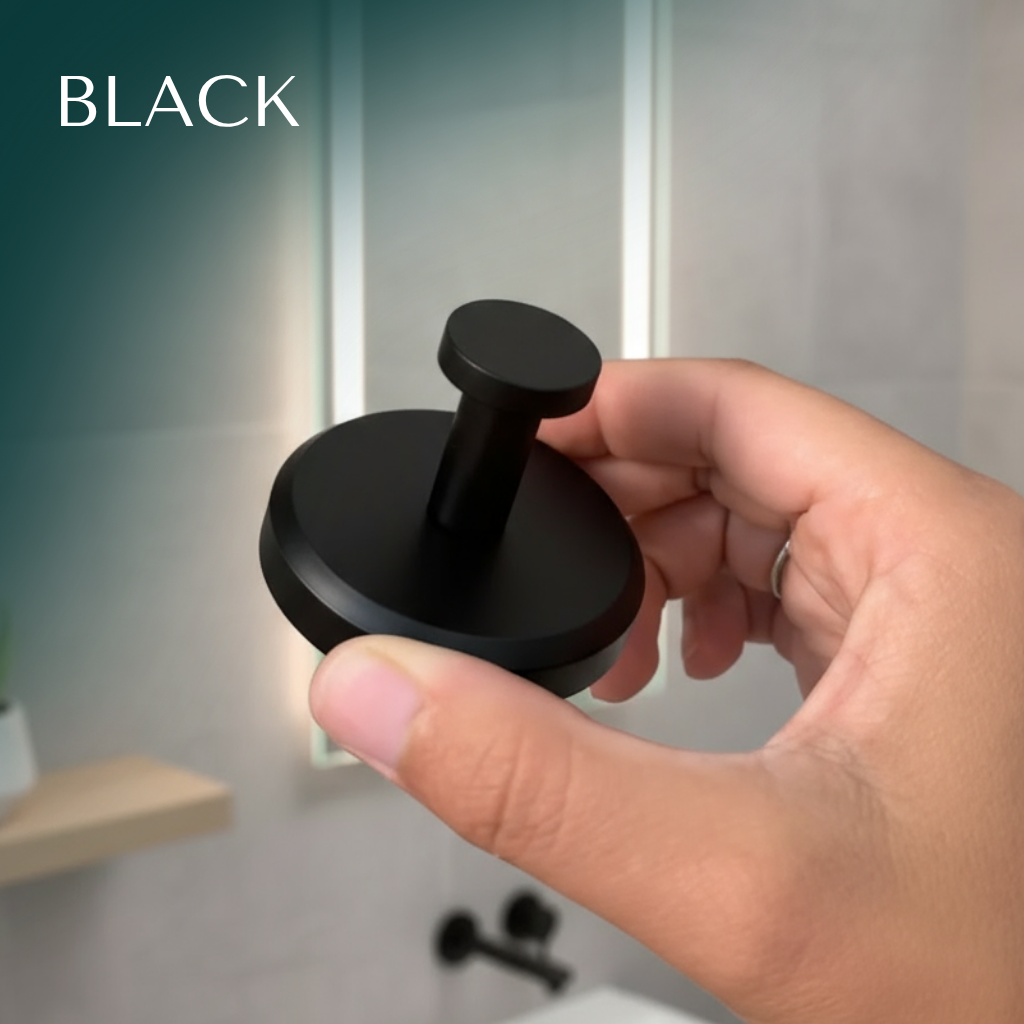 Overa - 2 Luxurious Twist-Lock Suction Hooks