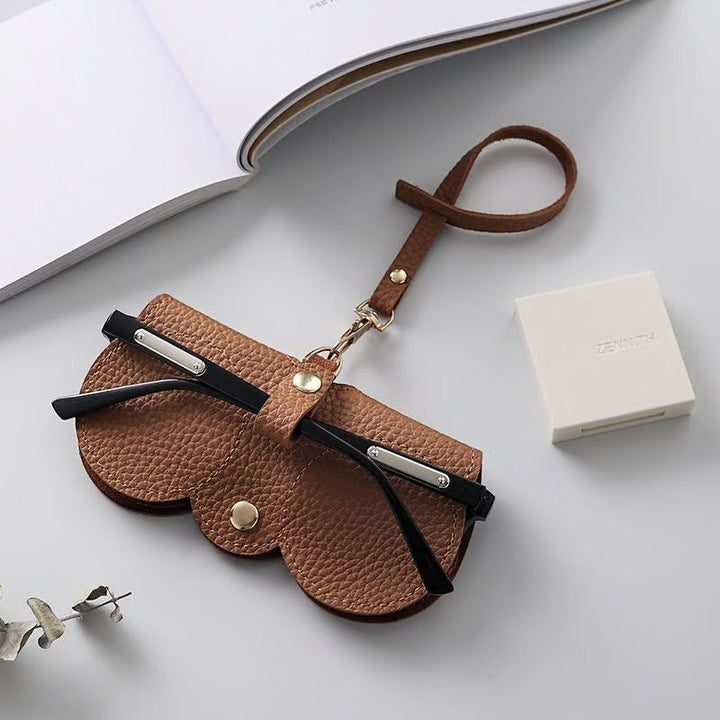 Brandary - Soft PU Leather Sunglasses Pouch