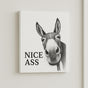 Gigglery - Funny Donkey Bathroom Wall Art