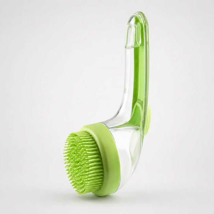Pawlush – Dog Bath Brush with Built-in Shampoo Dispenser