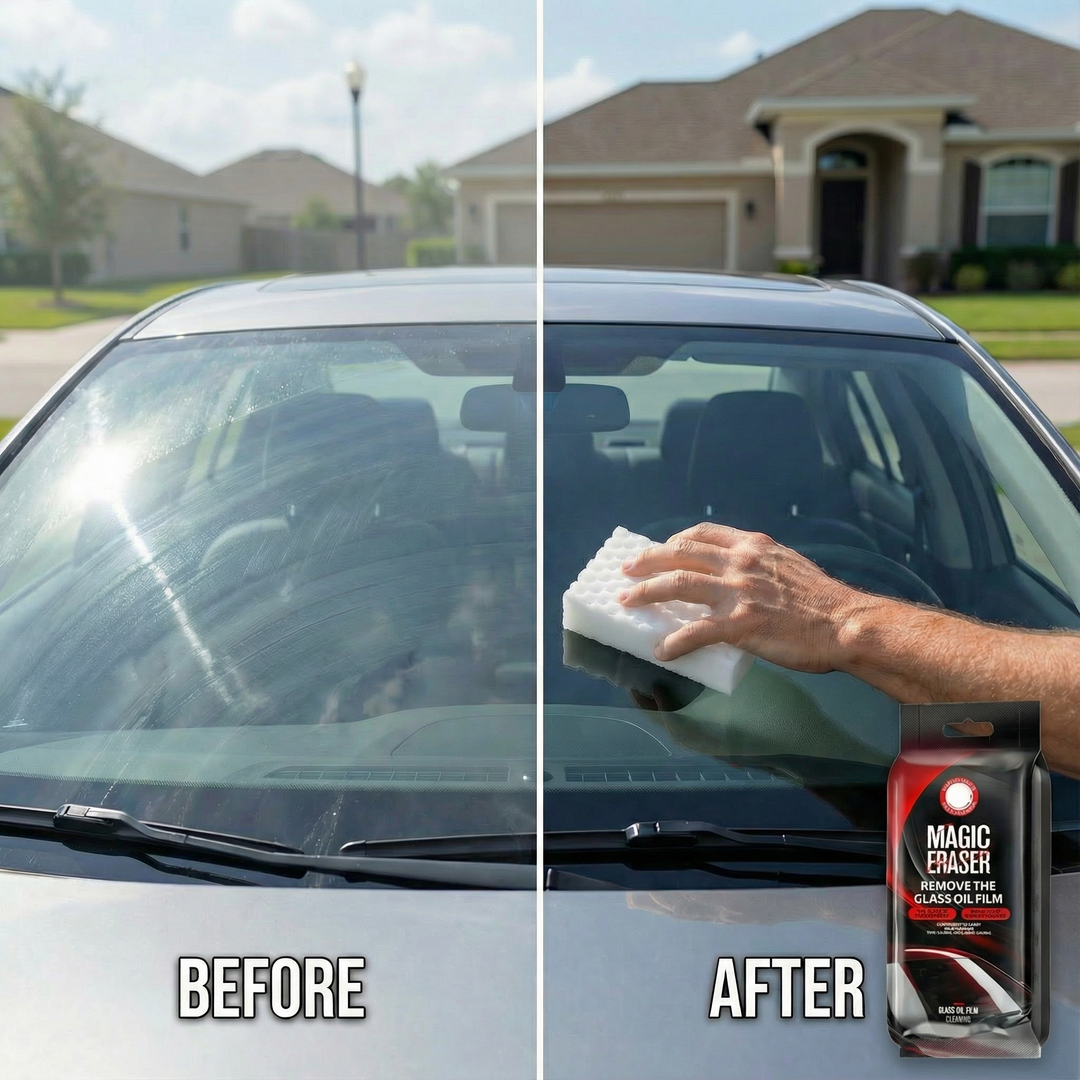 Cleargrip™ – Car Windshield Oil Film Remover Sponge (5-Pack)