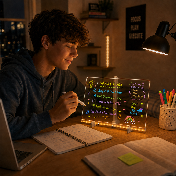Lumidoodle – LED Light-Up Acrylic Drawing Board