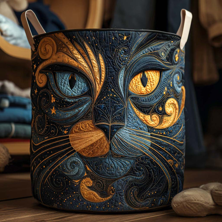 Fillfast – Quilted Animal-Print Foldable Storage Basket