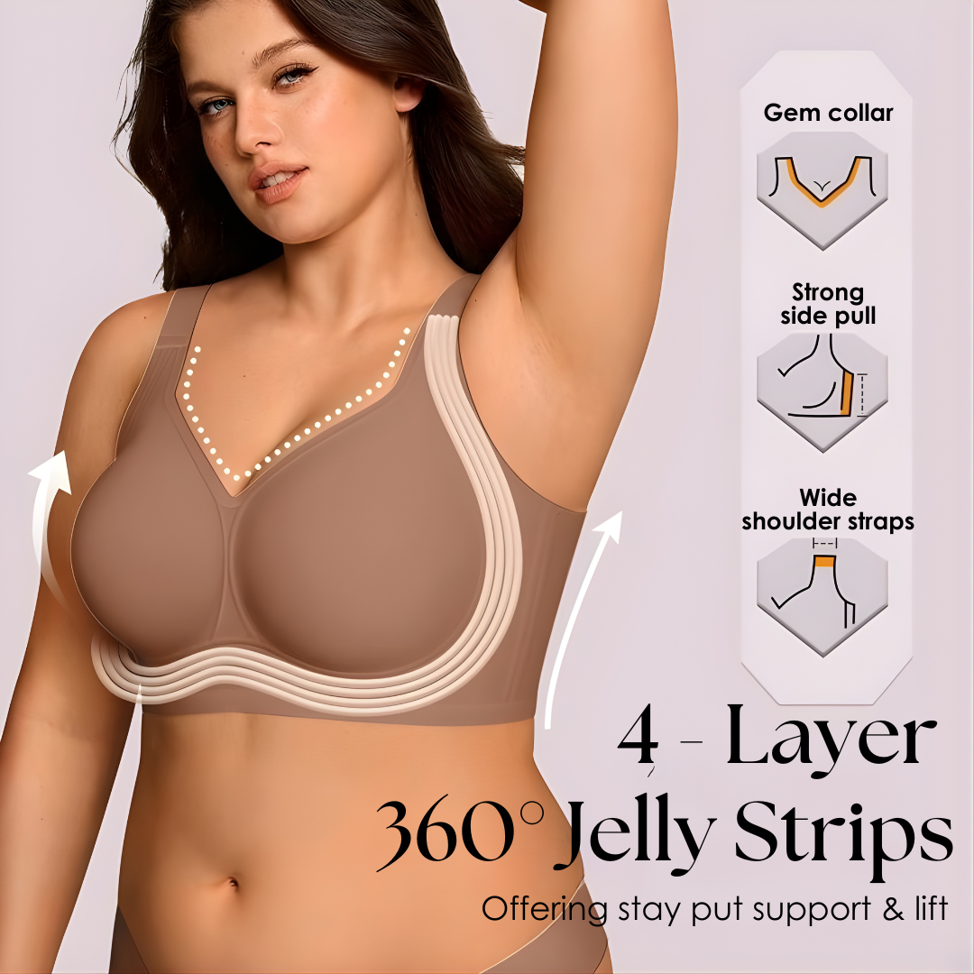 Softella™ – 4 Layer Jelly Strip Wirefree Bra