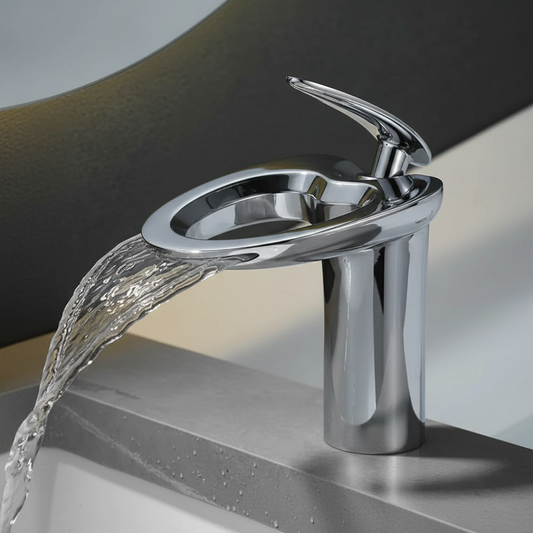 Copperflow™ – Elegant Waterfall Faucet