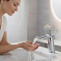 Copperflow – Waterfall Bathroom Faucet, Single Hole