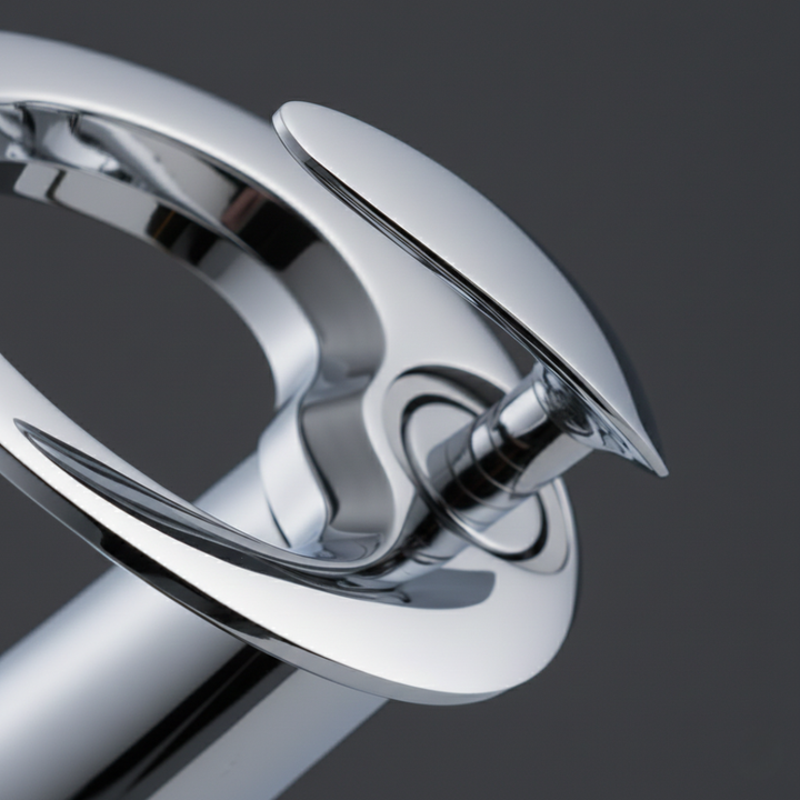 Copperflow – Waterfall Bathroom Faucet, Single Hole