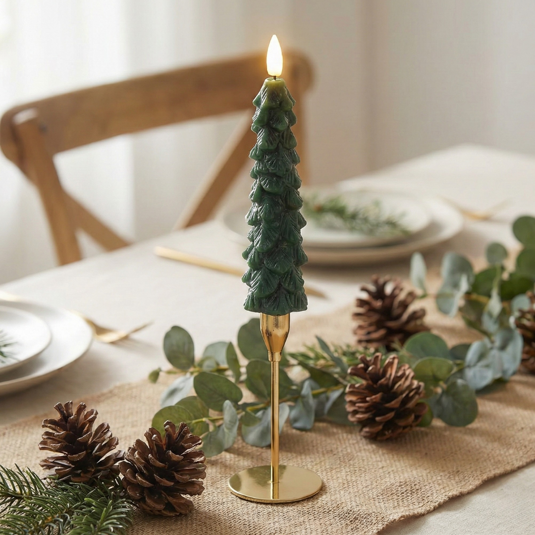 Glowpine™ – Flameless Christmas Tree Candles (2-Pack)