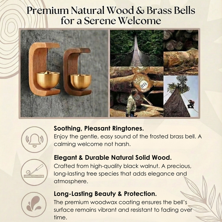 Zenvane – Wooden Energy Cleansing Door Chime