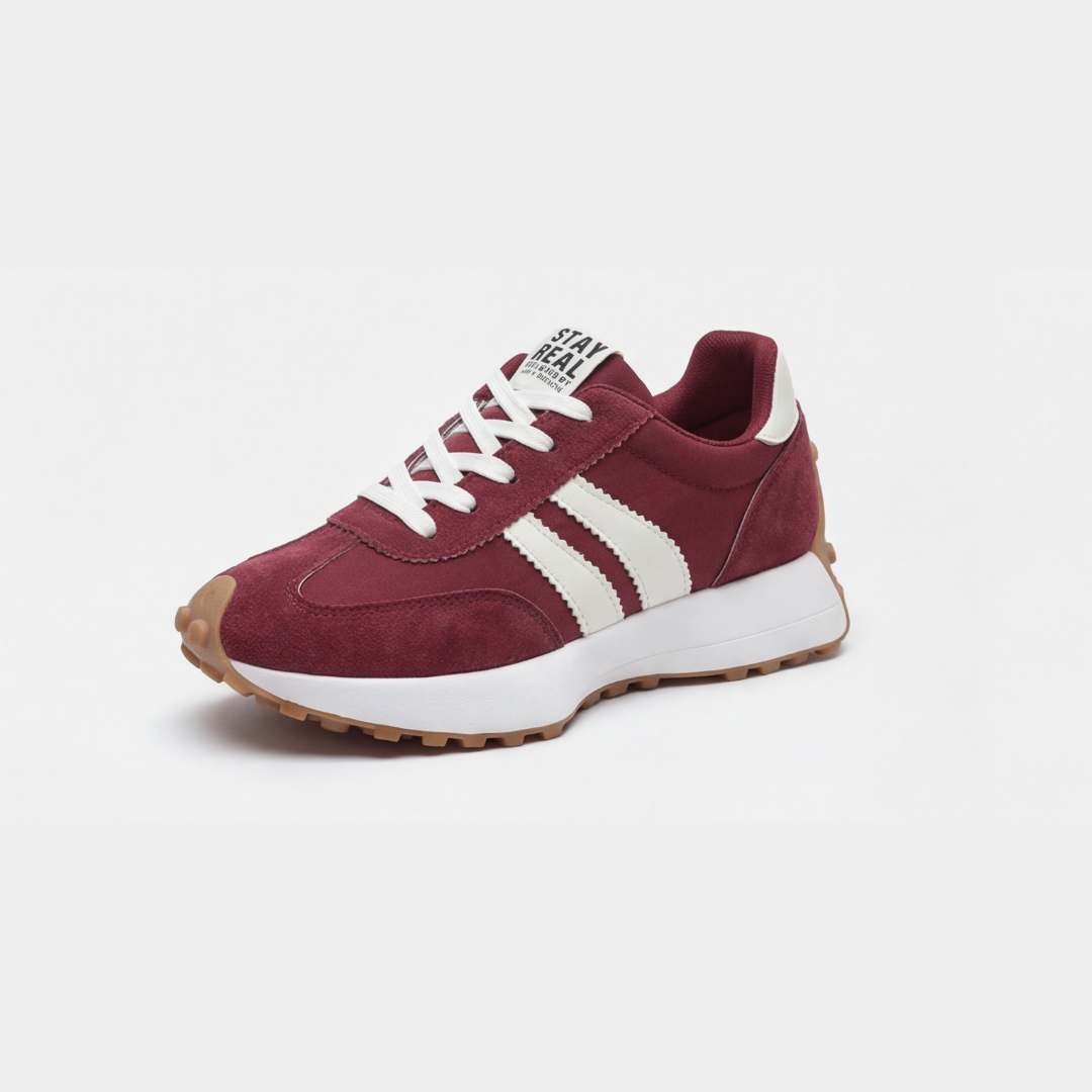 Velora - Retro Suede Sneakers for All Day Comfort