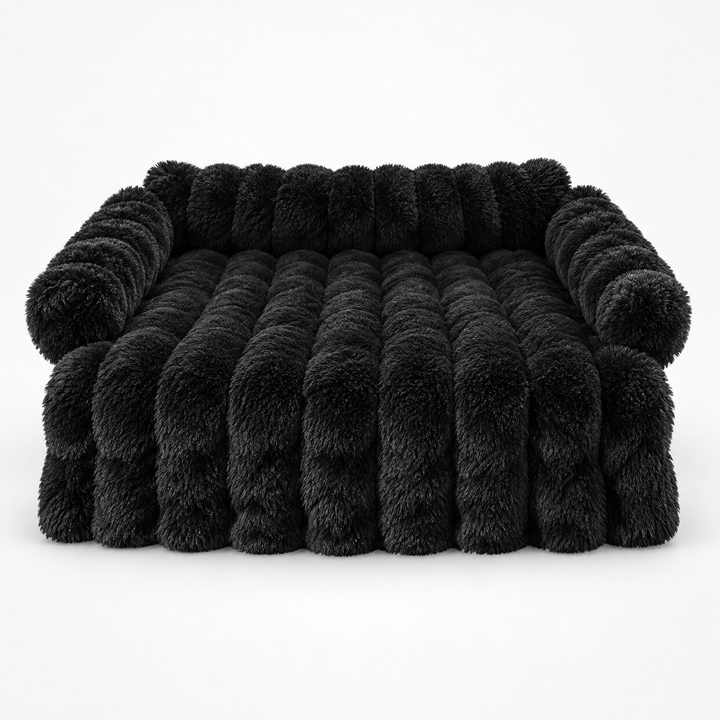 CozyHaven – Plush Bolster Sofa Pet Mat