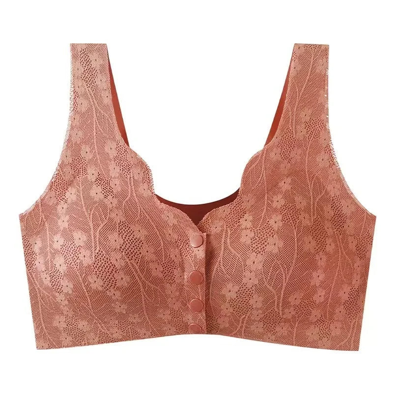 Veluna – Seamless front closure wireless bra