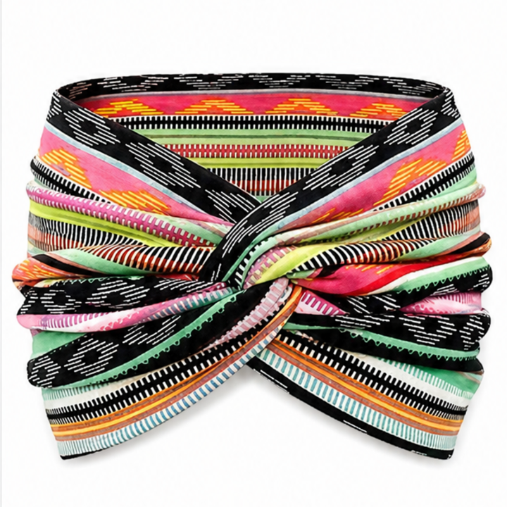 Lirelle – Boho Print Wide Headband