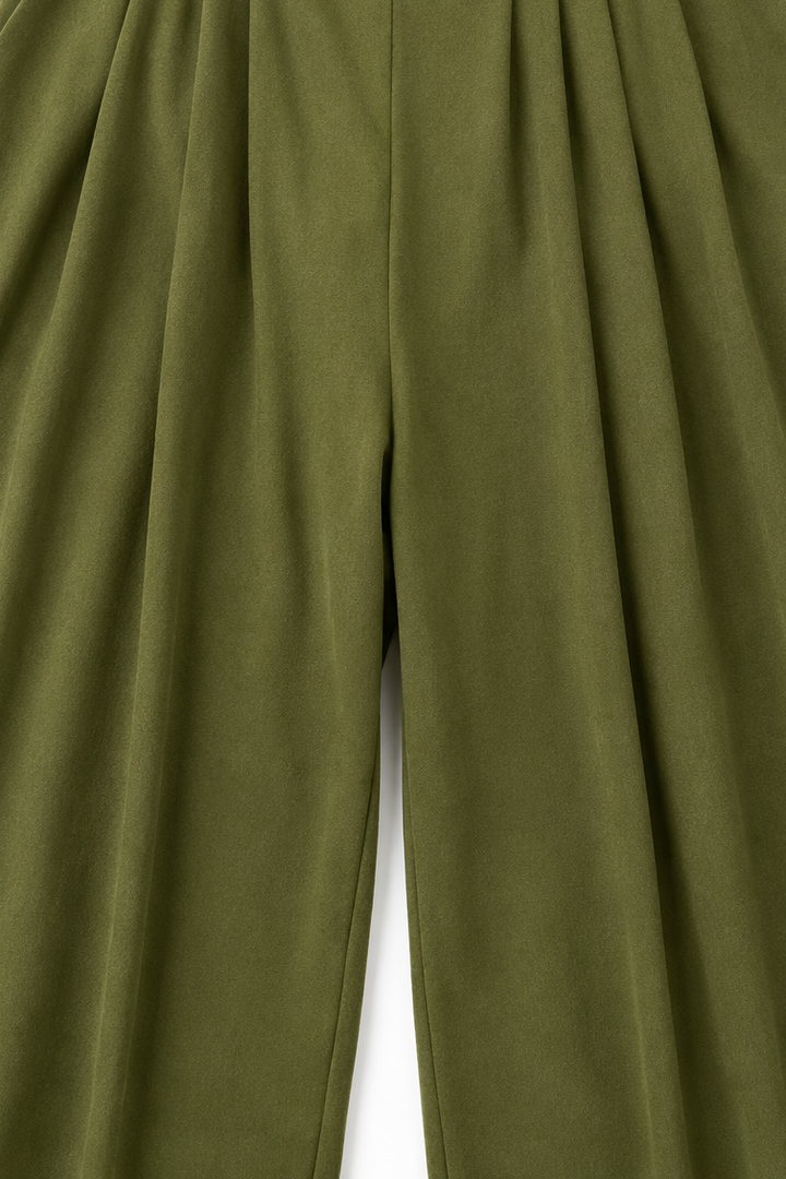 Wearbella – Ribbed Knit Draped Top. And Pants Set
