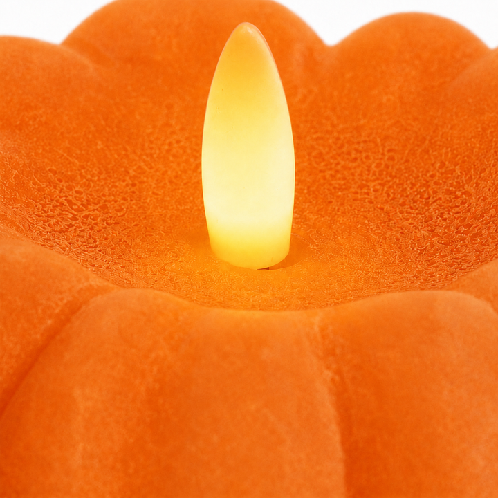 Glovern – Pumpkin-Shaped Cordless Flameless Candle