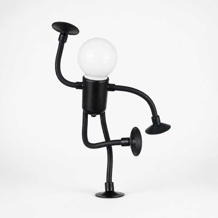 Fu Light – Posable Suction-Cup Figure Night Light (4pcs)