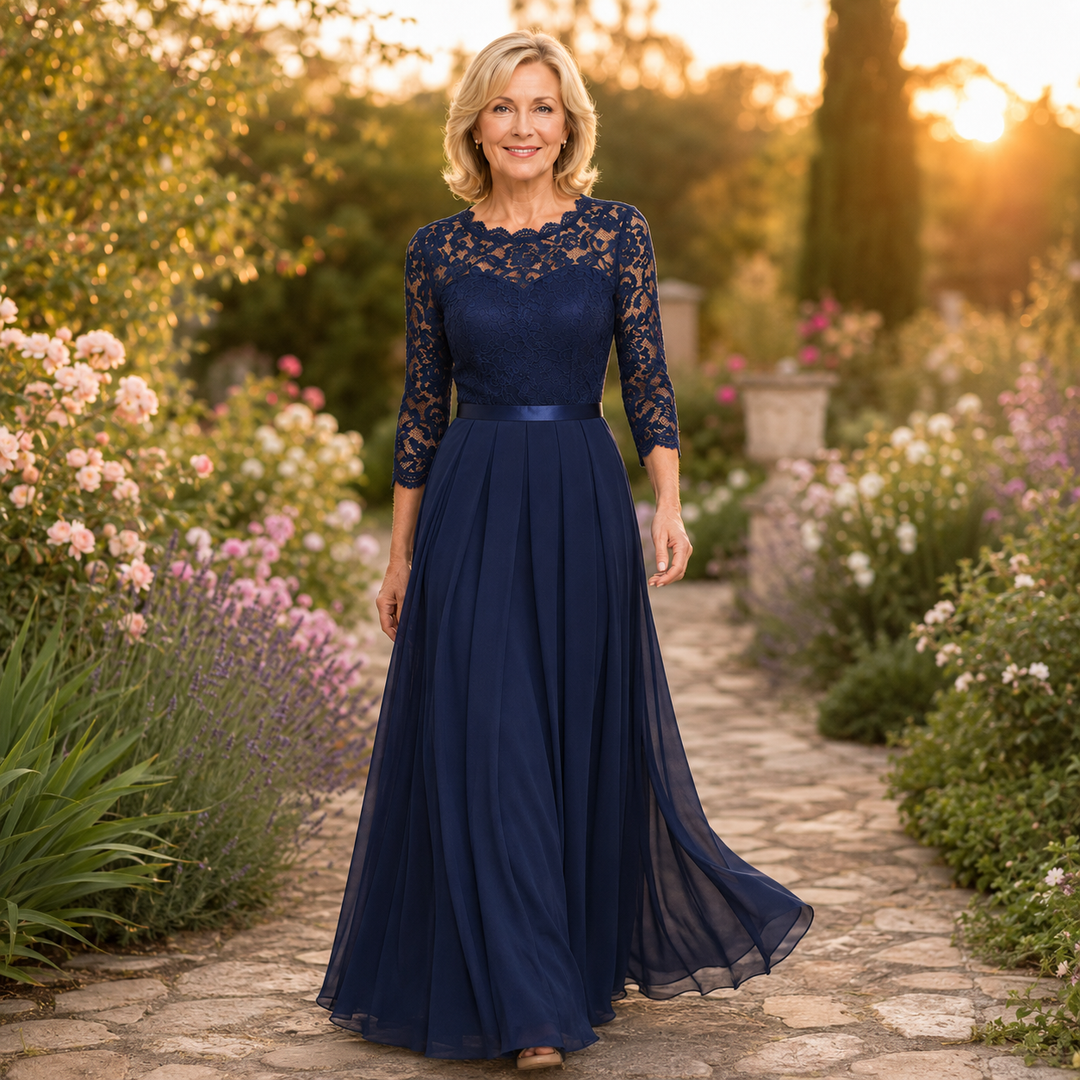 Composure – The Lace Maxi That Falls Into One Long Line