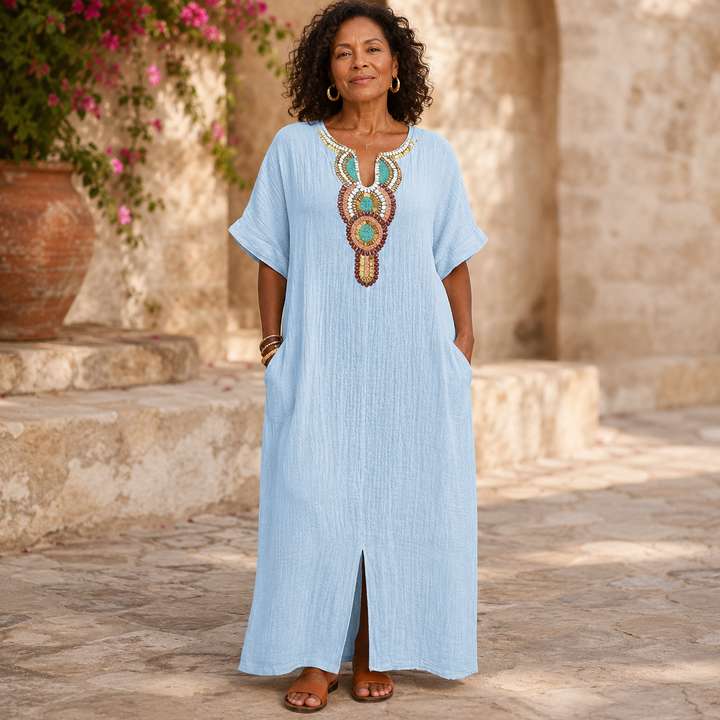 Slitwood – Kaftan That Skims, Never Clings