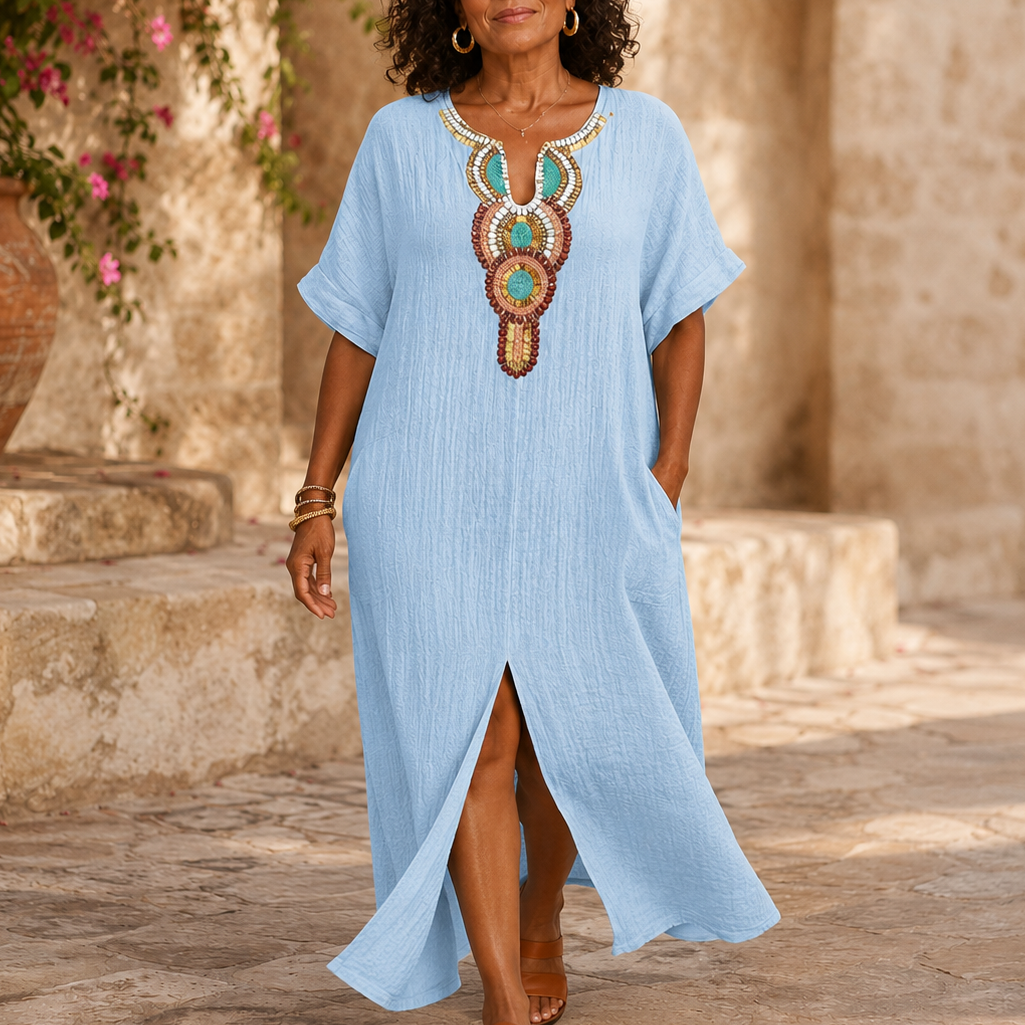 Slitwood – Kaftan That Skims, Never Clings