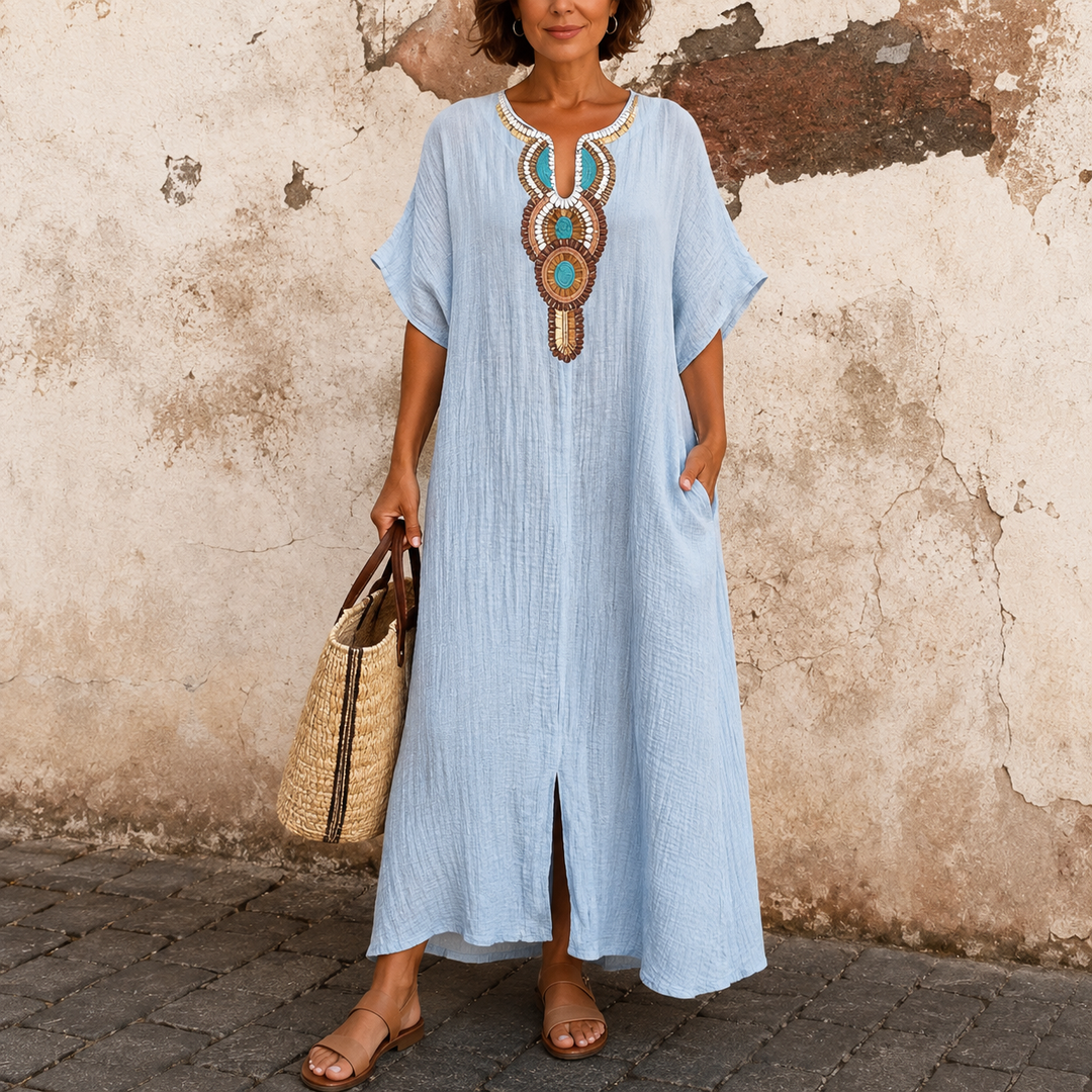 Slitwood – Kaftan That Skims, Never Clings