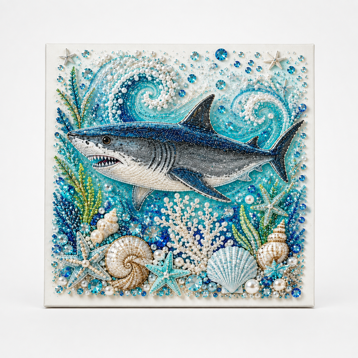 Pearlume – Jellyfish 3D Pearl Mosaic Art Kit