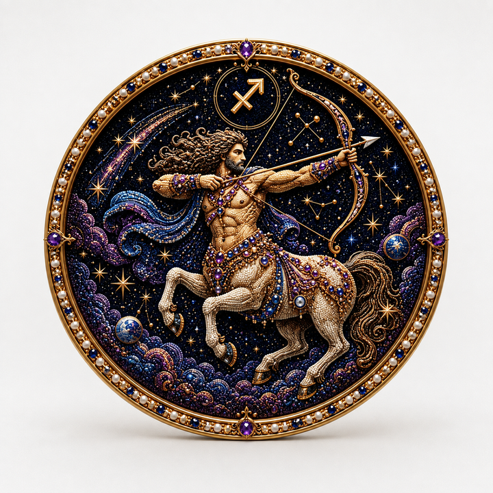 Pearlume – 3D Pearl Zodiac Mosaic Art Kit