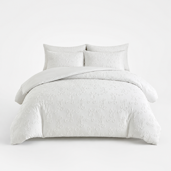 Tuftera – Tufted Leaf Comforter Cover Set