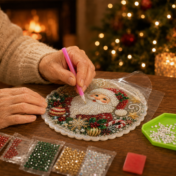 Twinbelle – Double-Sided Diamond Art Christmas Ornament Kit