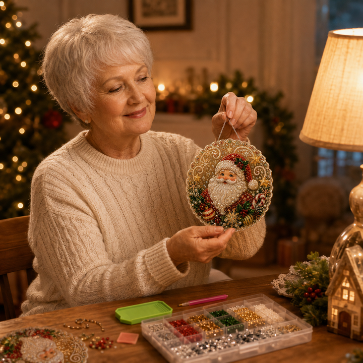 Twinbelle – Double-Sided Diamond Art Christmas Ornament Kit