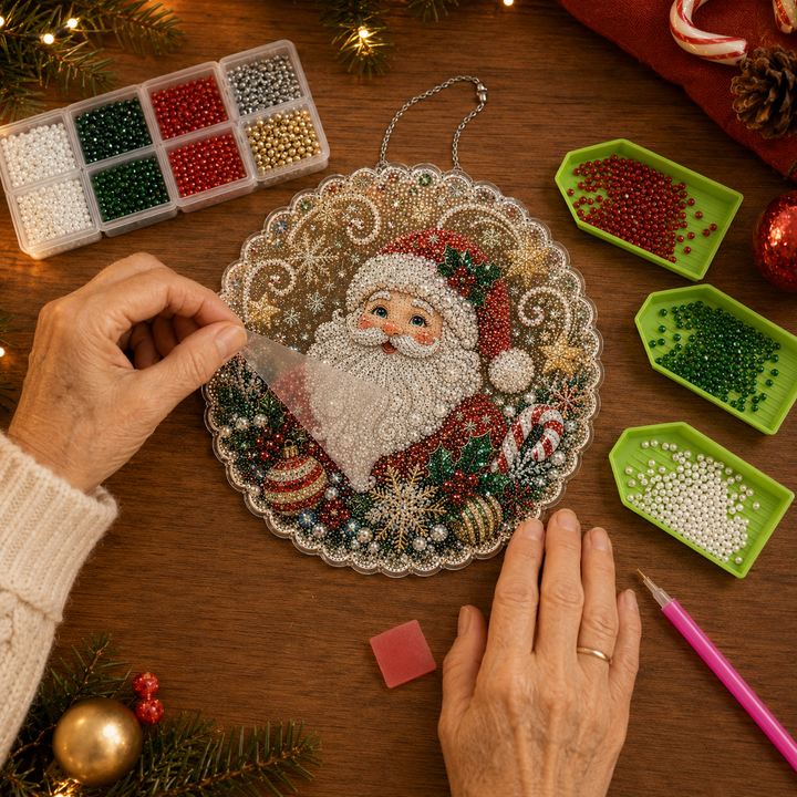 Twinbelle – Double-Sided Diamond Art Christmas Ornament Kit