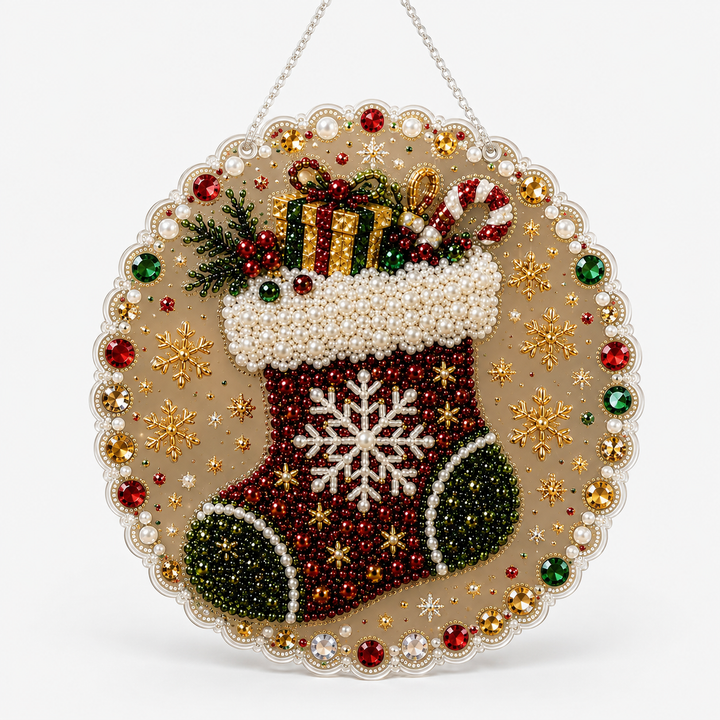 Twinbelle – Double-Sided Diamond Art Christmas Ornament Kit