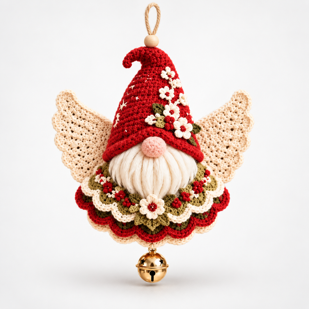 Angel & Thread – Crochet Christmas Angel Ornament Kit