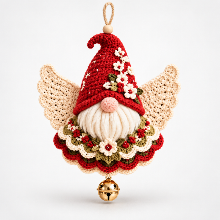 Angel & Thread – Crochet Christmas Angel Ornament Kit