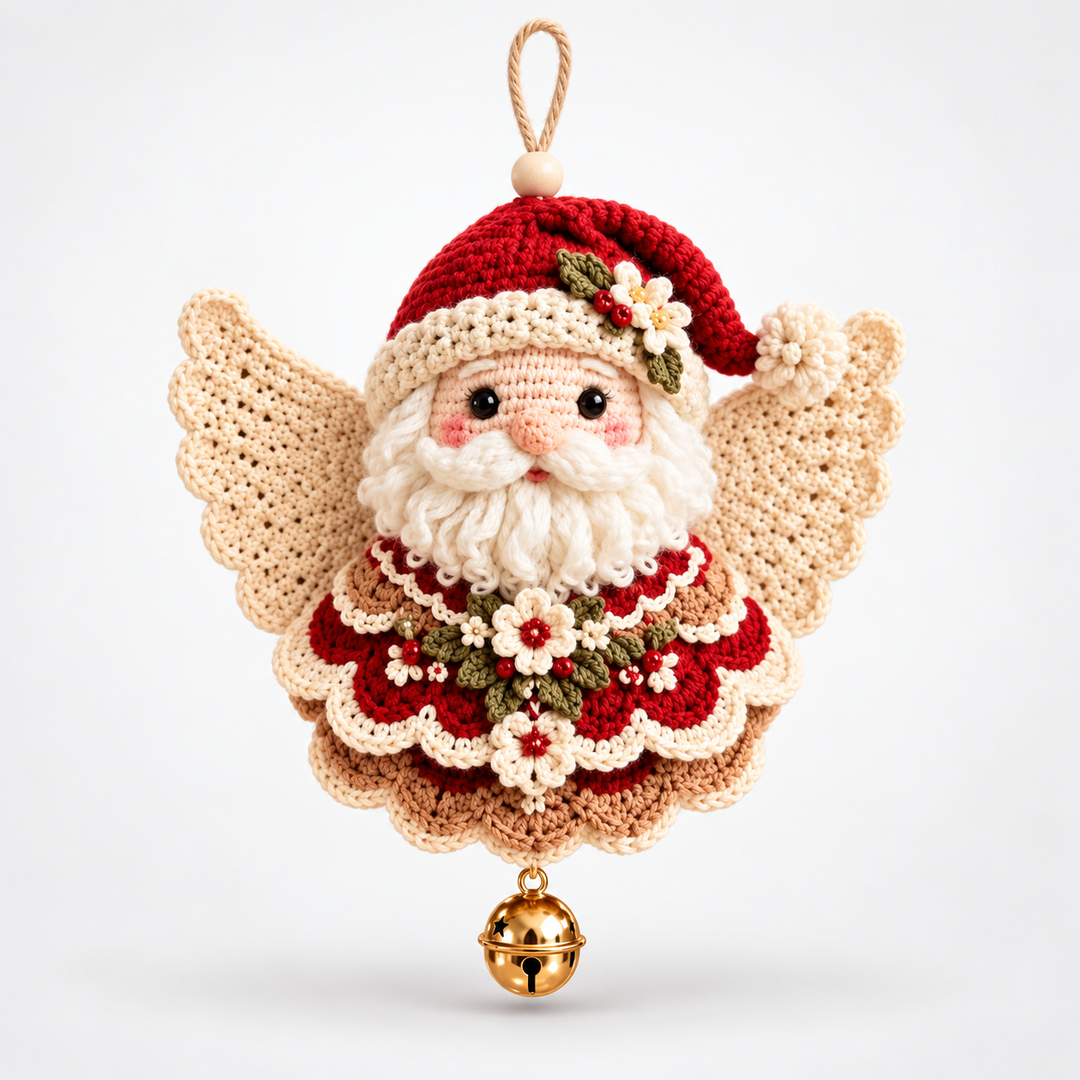 Angel & Thread – Crochet Christmas Angel Ornament Kit