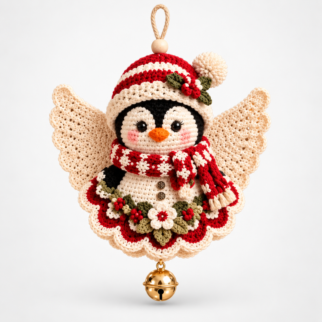 Angel & Thread – Crochet Christmas Angel Ornament Kit
