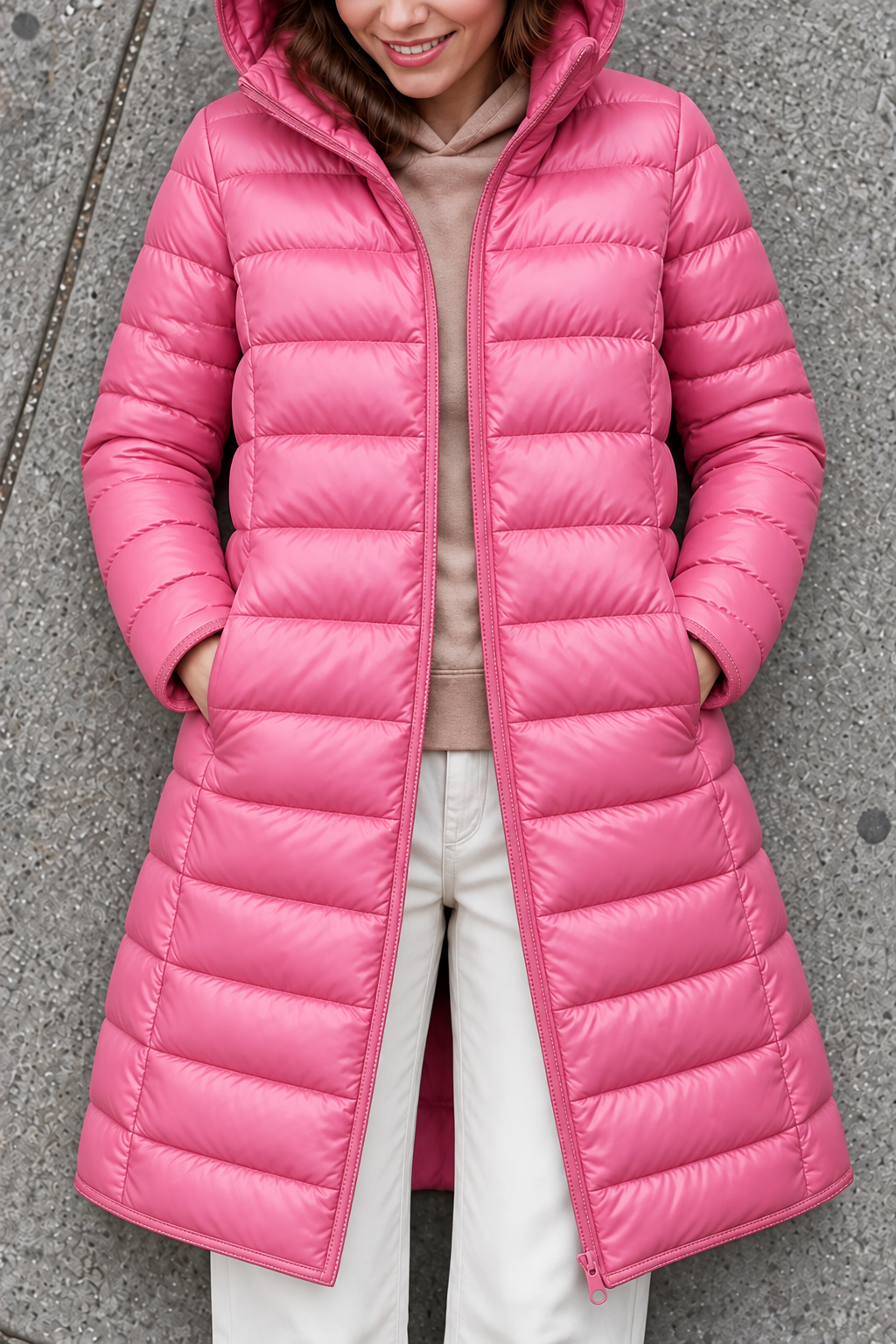 Featherlyte – Detachable-Hood Packable Ultralight Puffer Jacket