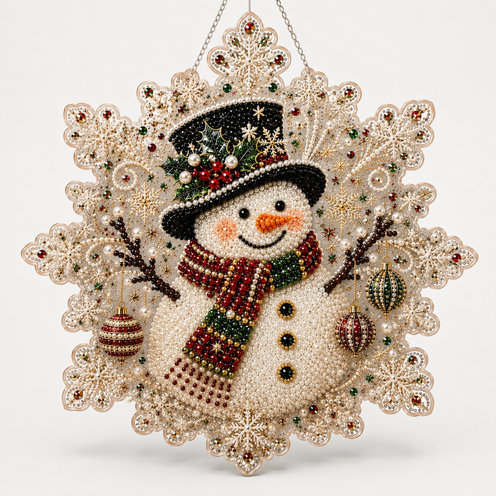 Lumicraft – Special-Shaped Diamond Santa Ornament Kit