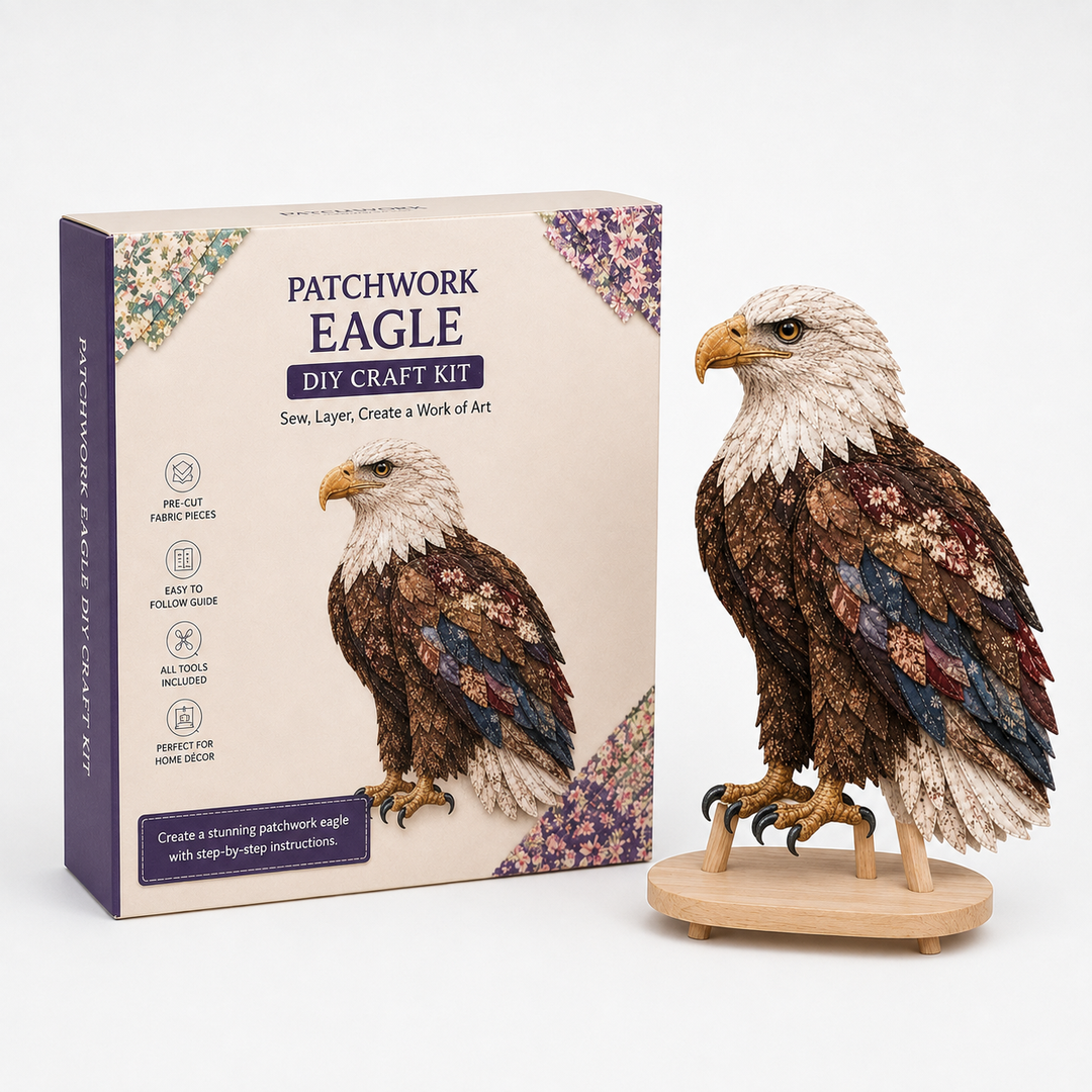 Wingmend – 3D Fabric Patchwork Hummingbird Craft Kit