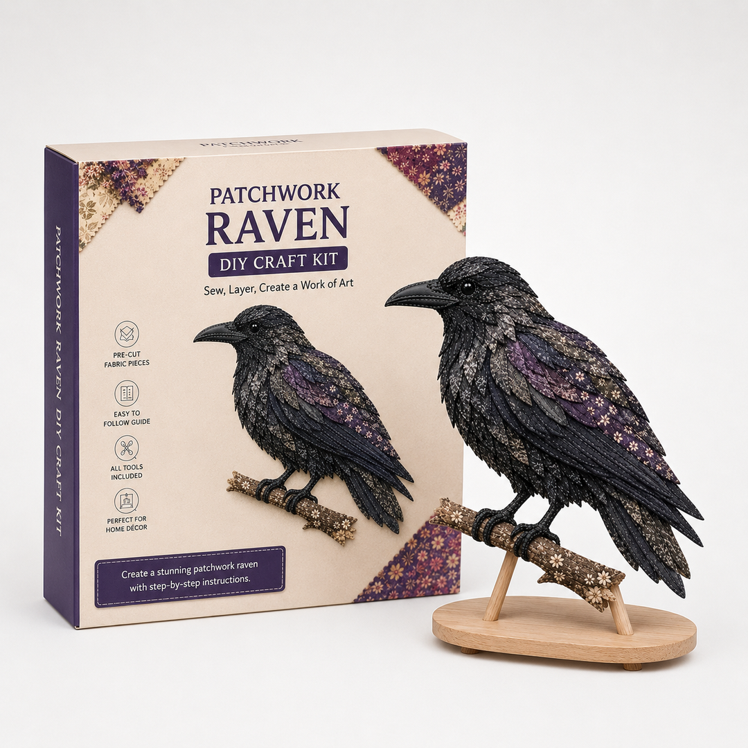Wingmend – 3D Fabric Patchwork Hummingbird Craft Kit