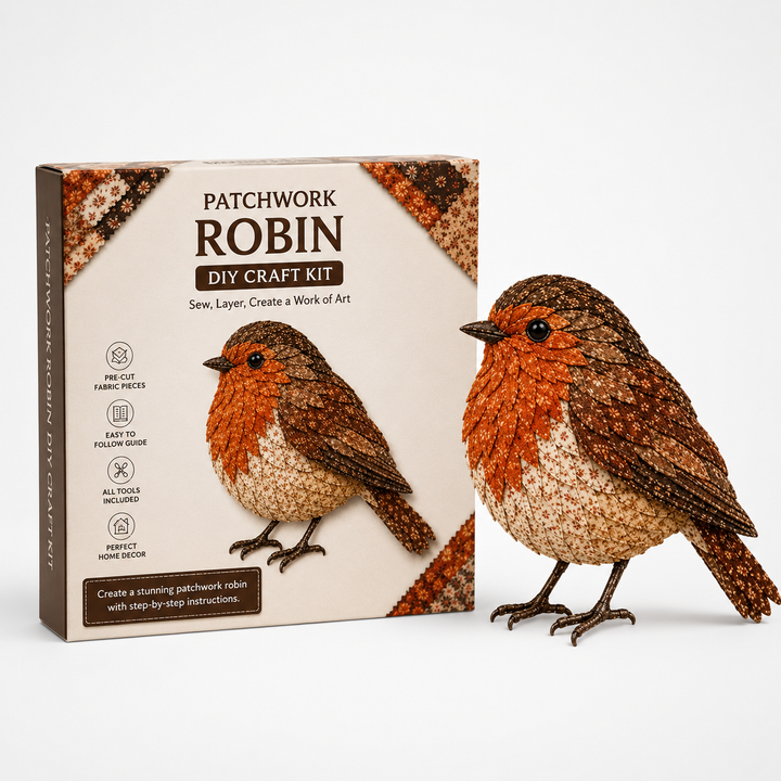 Wingmend – 3D Fabric Patchwork Hummingbird Craft Kit
