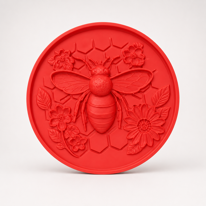 Blossomcast – Bee Honeycomb Stepping Stone Casting Mold