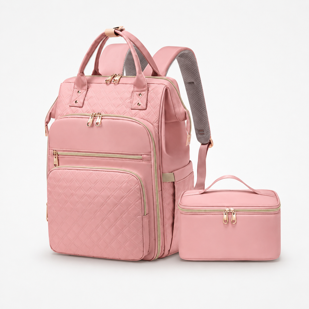 Carryla – Insulated Backpack with Lunch Box, Laptop Sleeve, Waterproof Oxford