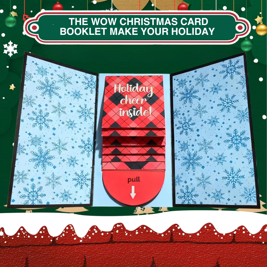 Giftella™ – Holiday Card Holder Booklet (1+1 Free)