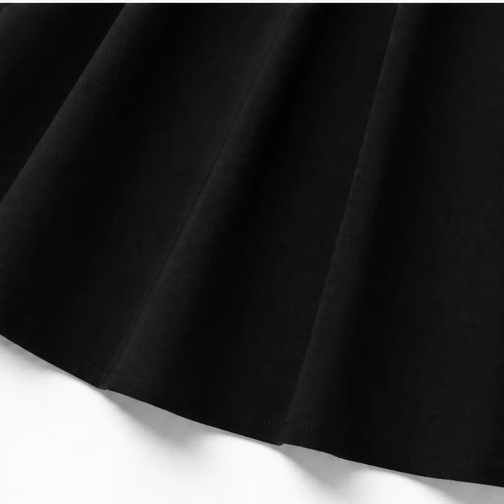 Noirella – Lace Sleeve A-Line Mini Dress for Curves