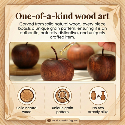 Aromelle™ – Natural Wood Essential Oils Diffuser