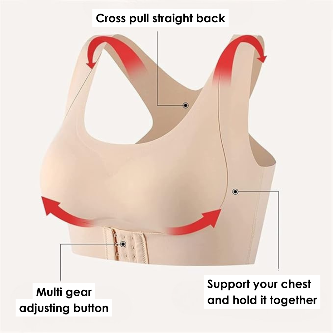 Elvara™ – Front Closure Posture Bra (1+1 Free)